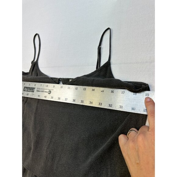 LAVENDER BROWN Gray Shorts Romper, Women's Size M - Picture 11 of 11